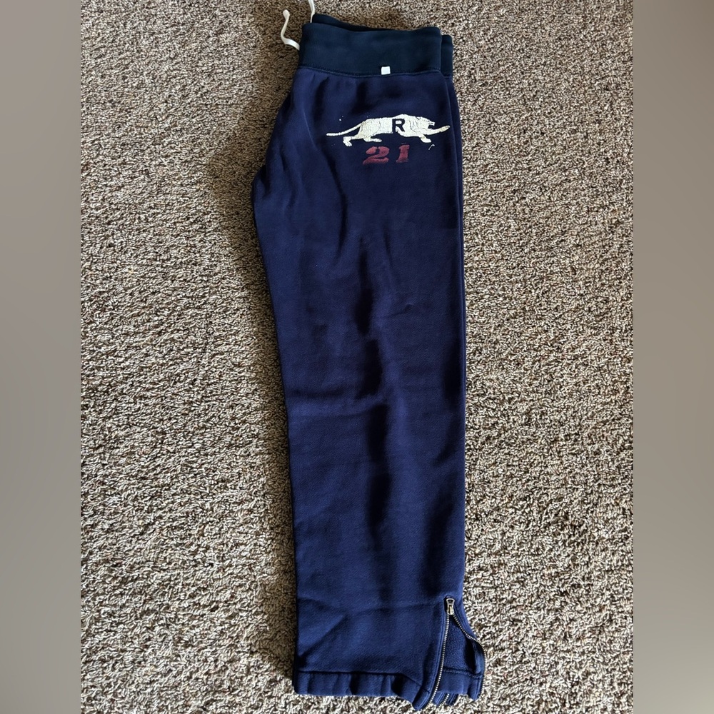 Polo Ralph Lauren Navy Sweatpants - Large